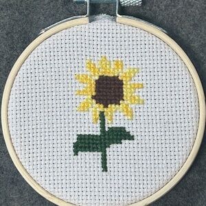 Sunflower Cross Stitch 🌻